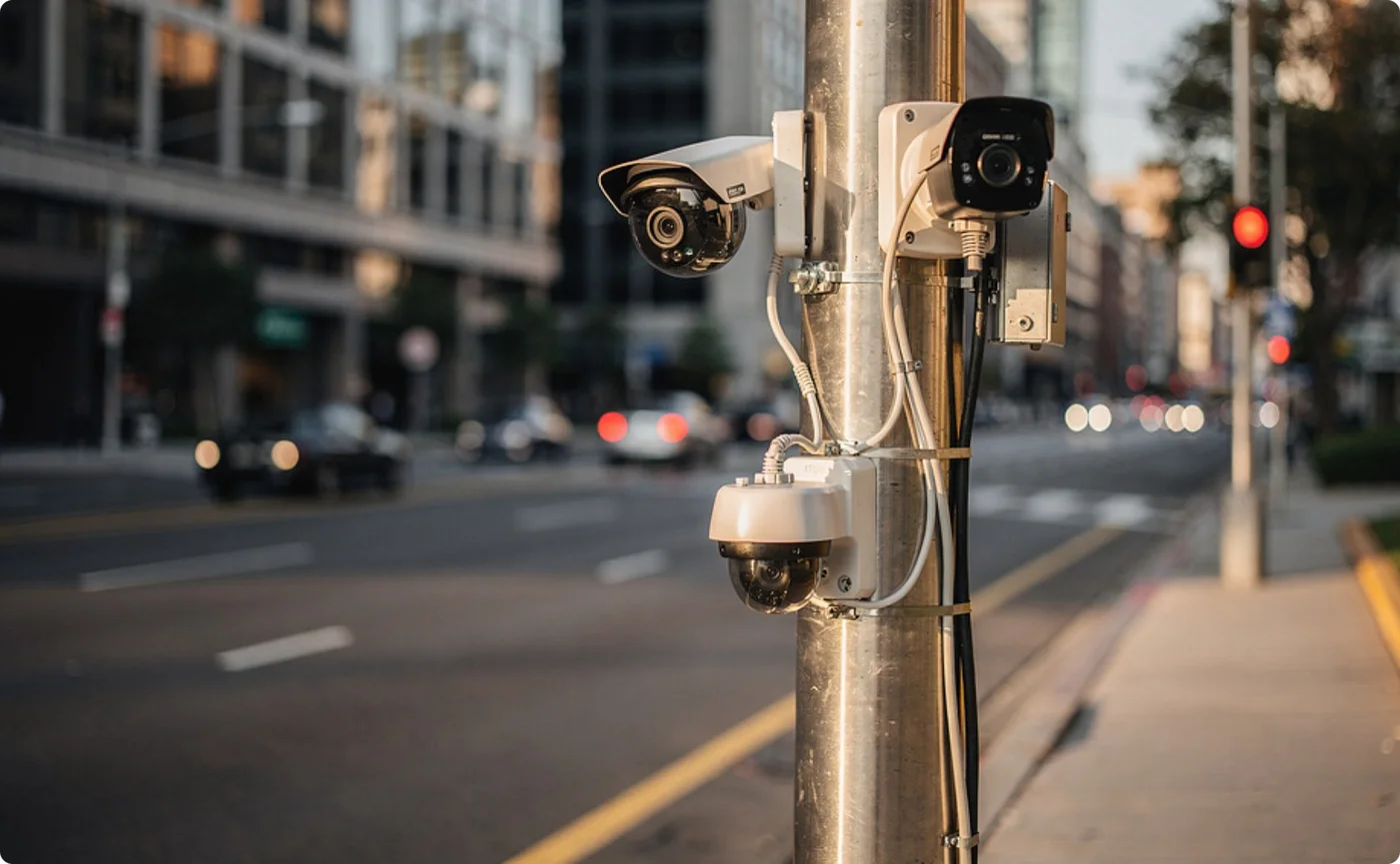CCTV 보안 시스템 현장
